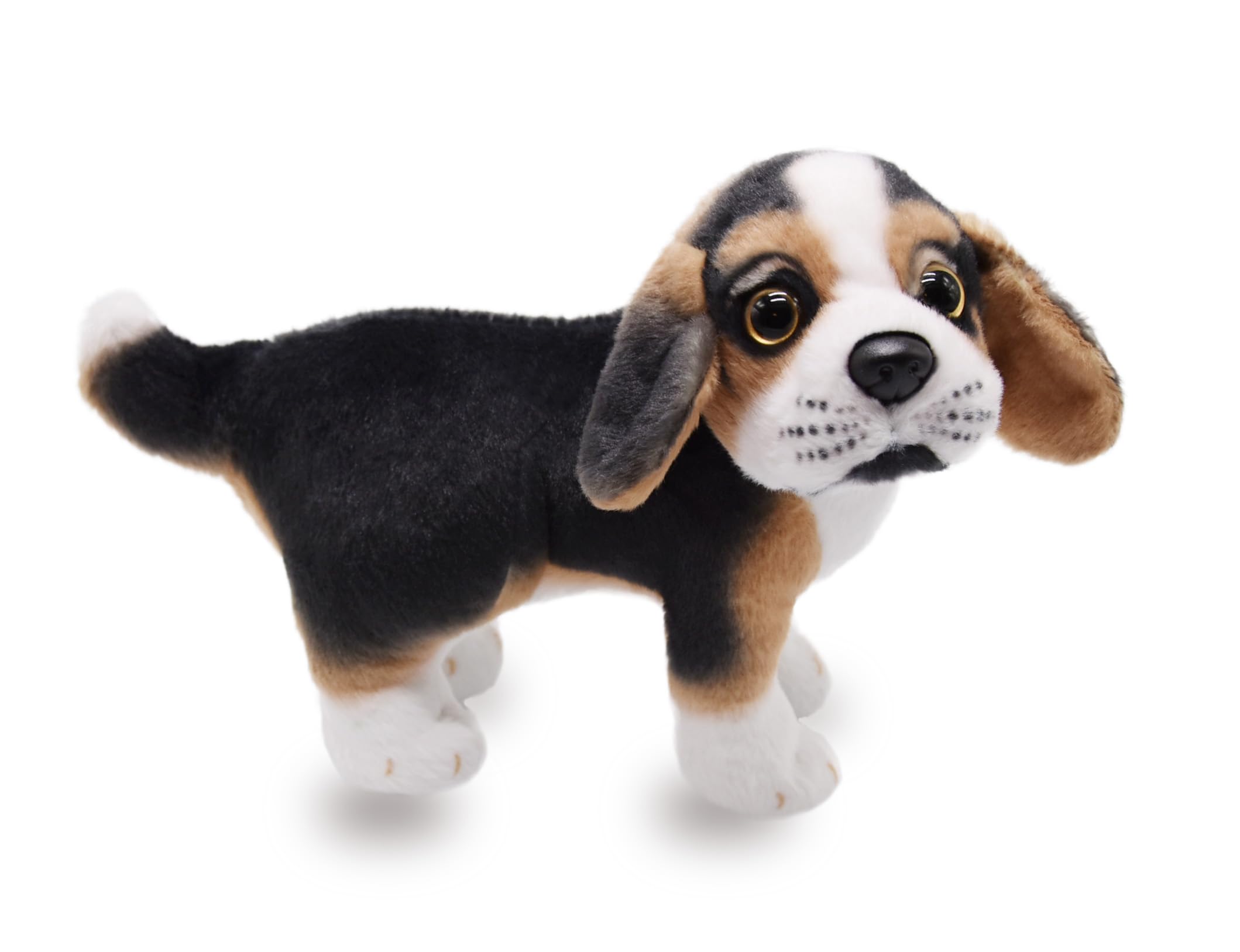 Amazon.co.jp: YONLIT 本物そっくりのビーグル ぬいぐるみ 動物