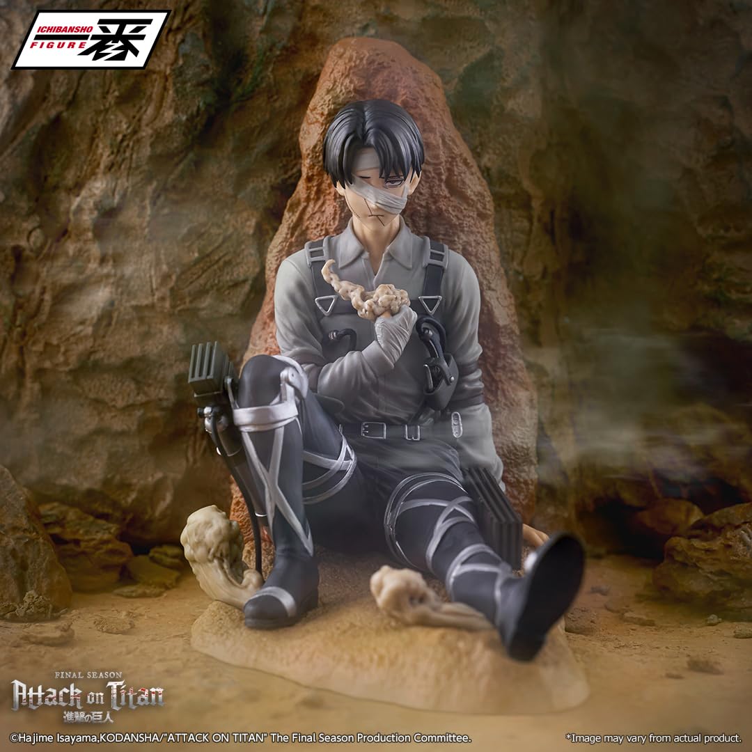一番くじ 進撃の巨人 ～それぞれの決意～ C賞 リヴァイ フィギュア下位賞セット Amazon.co.jp: 一番くじ 進撃の巨人 ～それぞれの決意～ C賞 リヴァイ