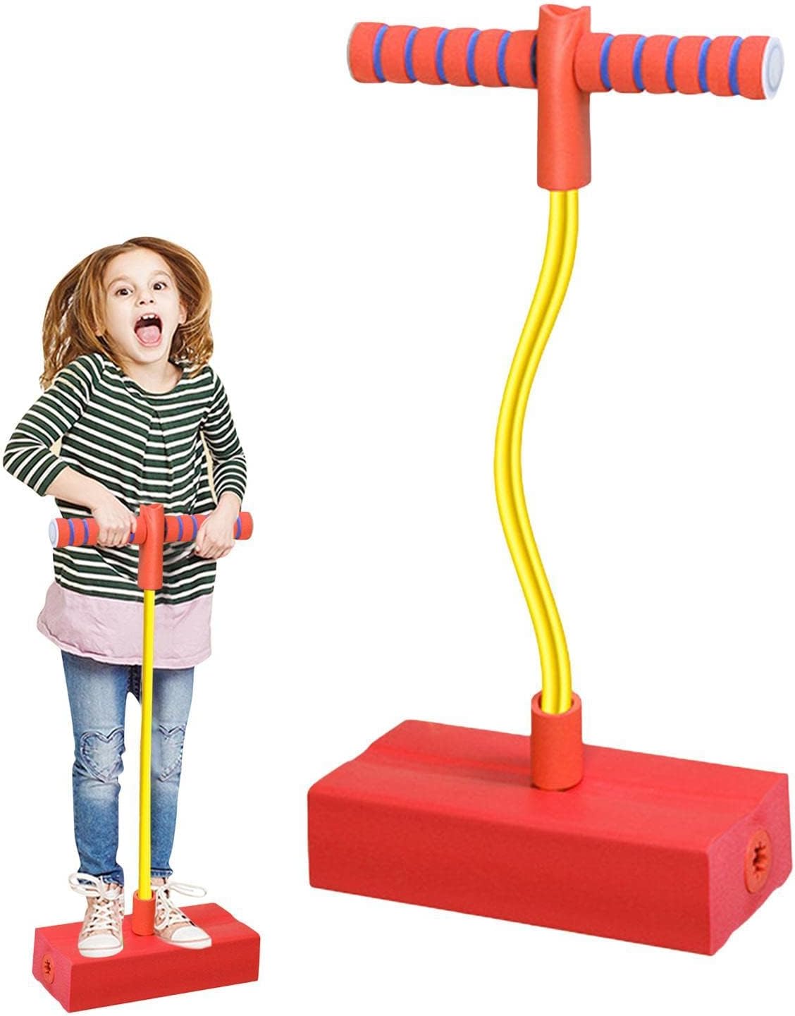 Lencyh Pogo Stick Pogo Jumper with Handle Pogo Jumper