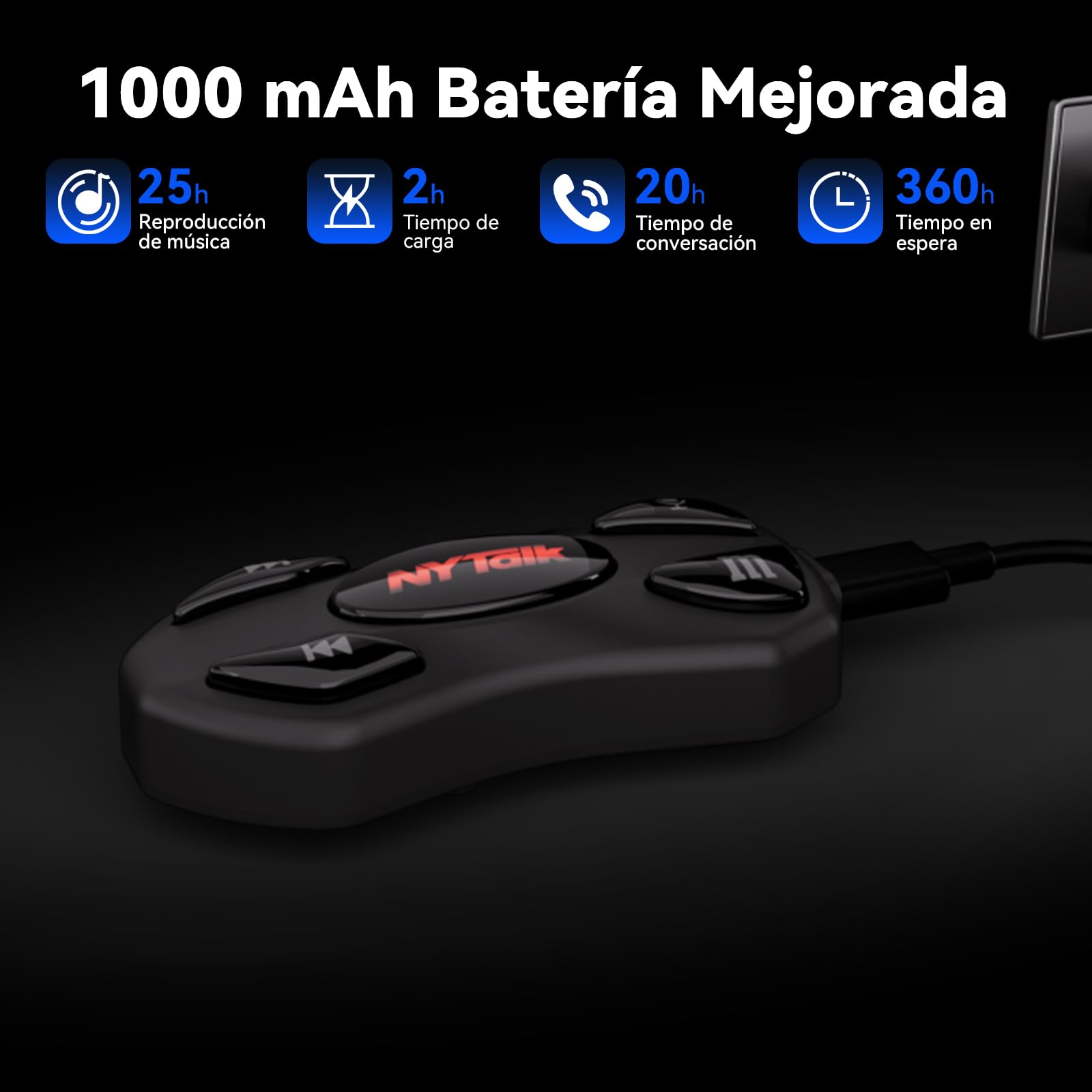 N2 Intercomunicador Moto, Doble