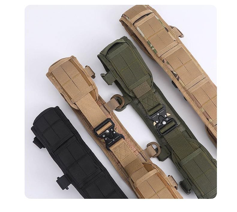 Thickened Nylon Multi-Purpose Gear Men's Outdoor Tactical Battle Belt Set Belt Hunting Game Belt Defensive Belt Armygreencamouflage2