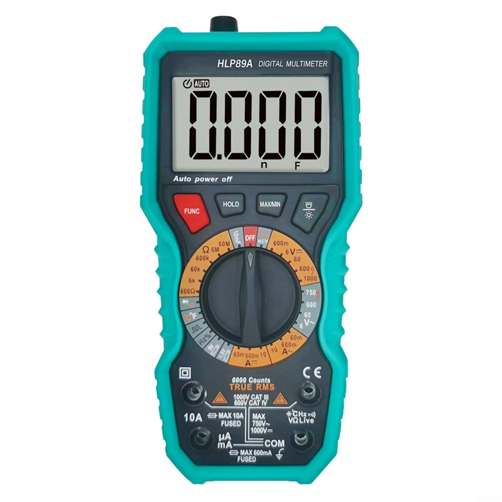 Multimetro digitale HLP89A con NCV e spegnimento automatico