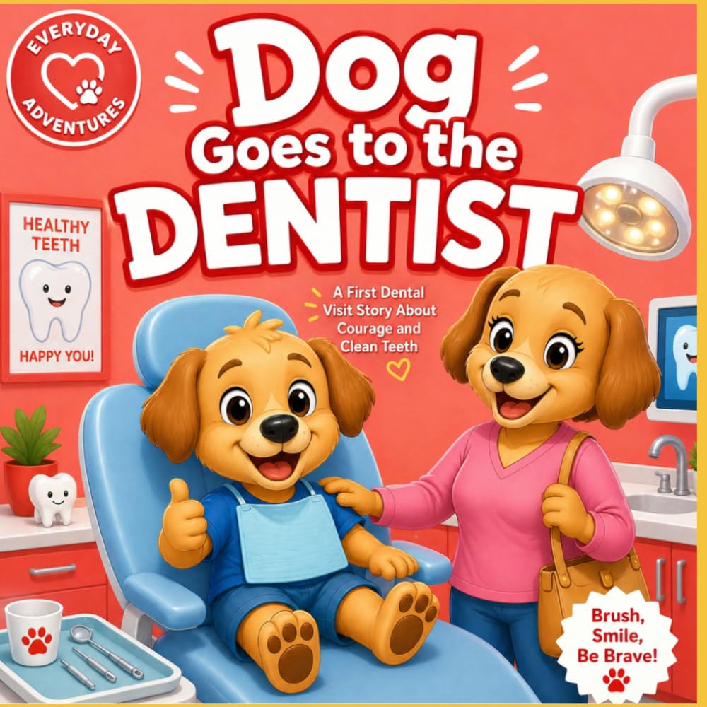 Dog Goes to the Dentist: A First Visit Story About A Courage, Healthy Teeth, and Feeling Brave (Ages 2-5)