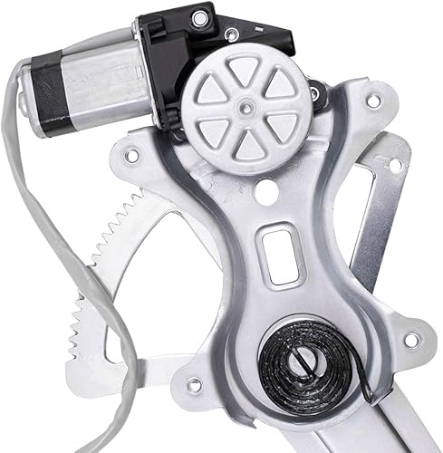 Miniatura 3 de Brock Elevalunas eléctrico delantero de repuesto para el lado del conductor con conector de motor de 6 pines compatible con Tundra 2007-2021,