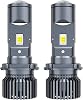 140W 30000LM H4 LED Bi-LED Mini Projector Lenses Car Bulbs H4 Fog Lights HiLo Beam Left Right Hand Drive Motorcycle2pcs,RHD_H49003HB2 HILO