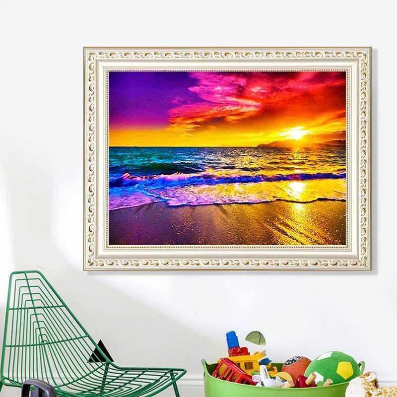 Amazon.co.jp: クロスステッチキット ダイヤモンドの絵画 のんびりと