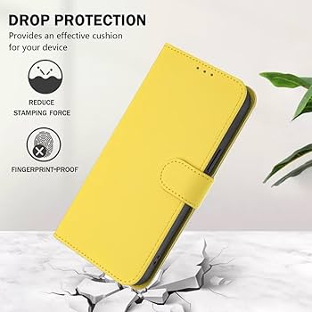 ZXL Yellow Case with Card Holder for MotorolaMoto Edge 30