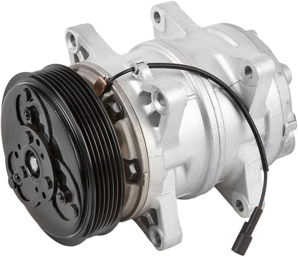 AC Compressor & A/C Clutch For Isuzu NPR 1995-2006 Replaces DKS-15CH 506211-6841 - BuyAutoParts 60-03121NA New