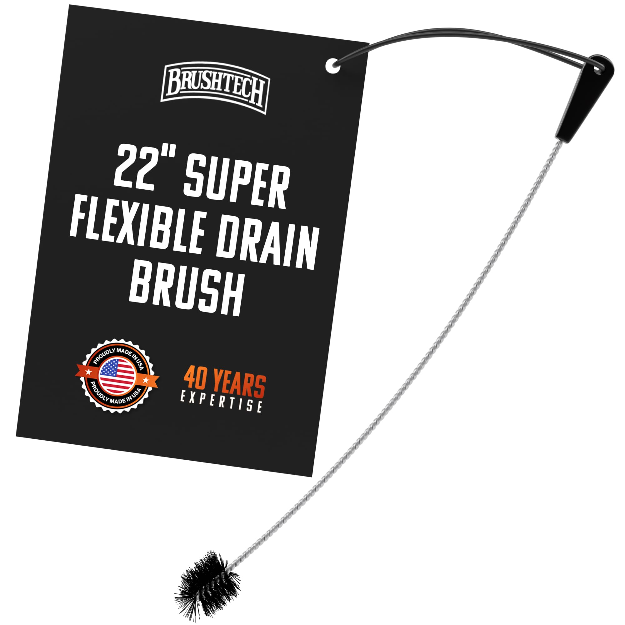Flexible Drain Brush - Clear Clogs Easily -1 Flexible Drain Brush - Clear Clogs Easily -1