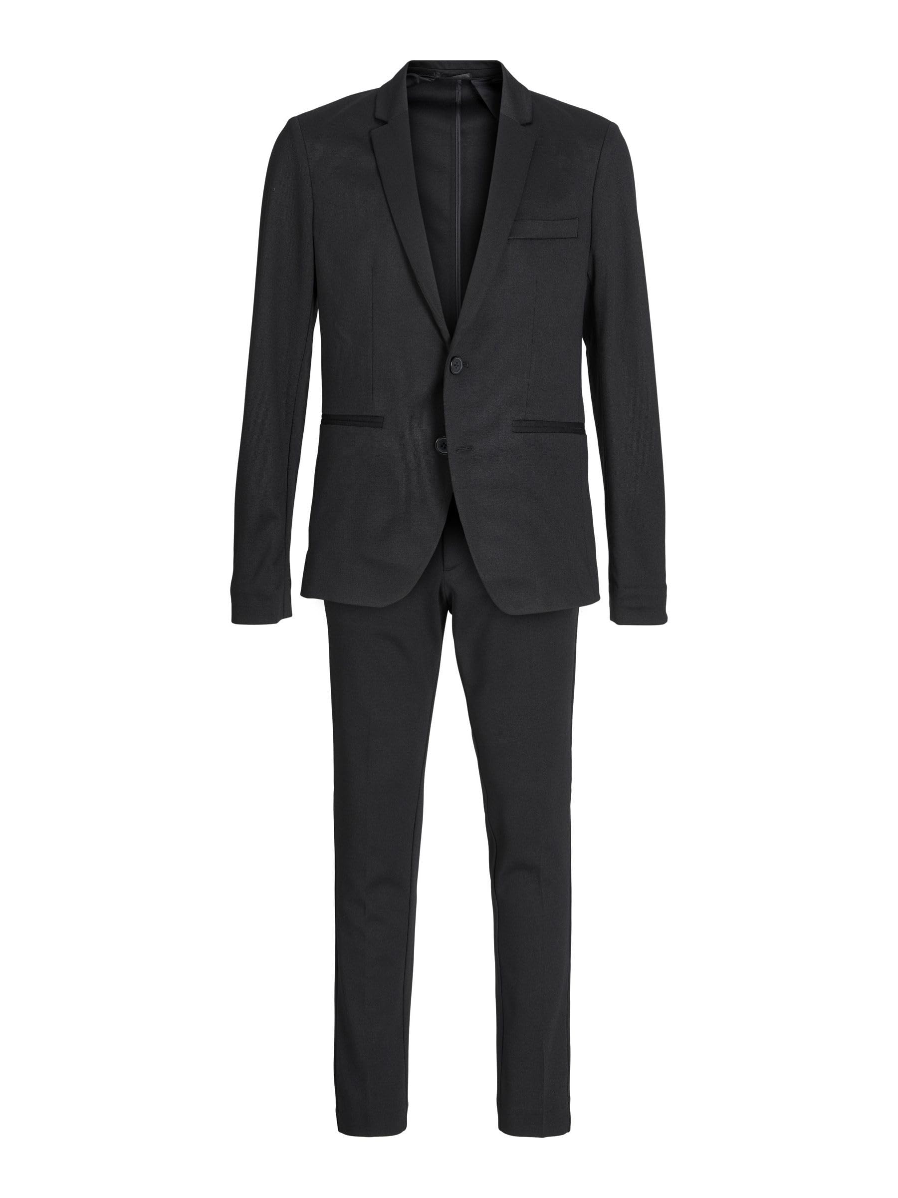 JACK&JONES JUNIOR Boy's Jjejaxon Jersey Suit Noos Jnr, Black, 158