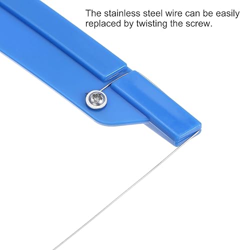 Miniatura 4 de HARFINGTON Alambre de corte de barro de arcilla, cortador de arcilla de alambre, herramientas de cerámica para artista, herramientas de escultura de