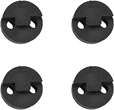 Violon Practise Sourdine, Violon Sourdine Outils, Sourdine Ronde en Caoutchouc, Violon Silencieux Sourdine pour Le Violon Pratiquant Le Jeu Silencieux (4 Silencieux rond)