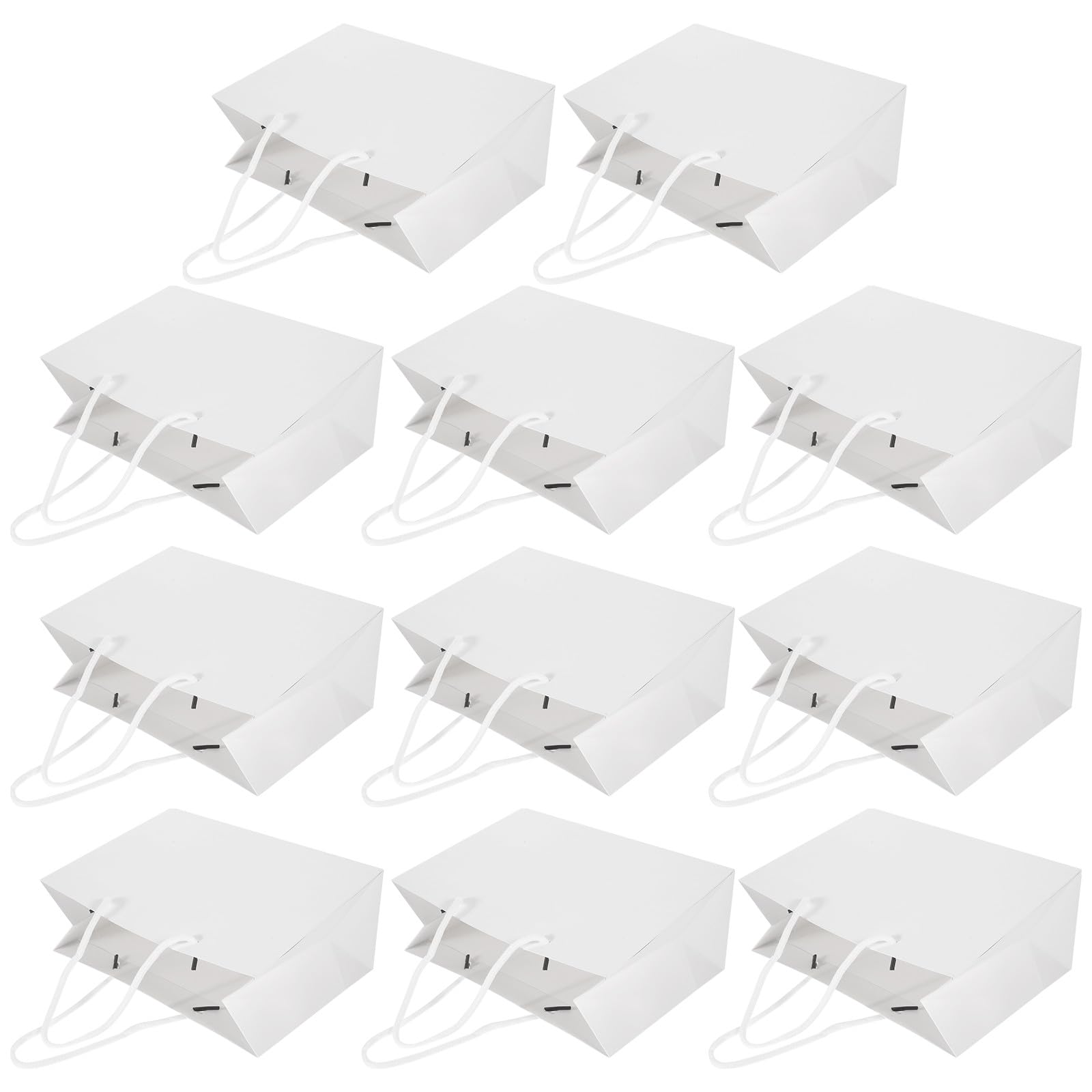 MOBUTOFU 20 Bolsas de Obsequio Reutilizables para Fiestas y Eventos Obsequios, Hechas de Papel Ligero y Algodón, Ideales para Bolsitas de Cumpleaños y Dulces