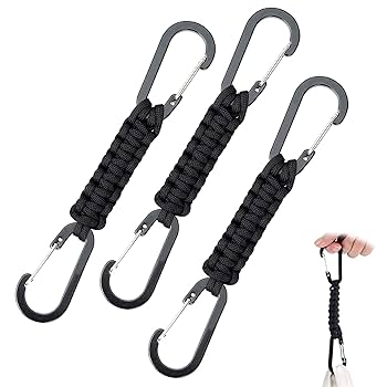 GADORO カラビナ 3色セット Amazon.co.jp: Liroyal カラビナ パラコード編み ダブルヘッド