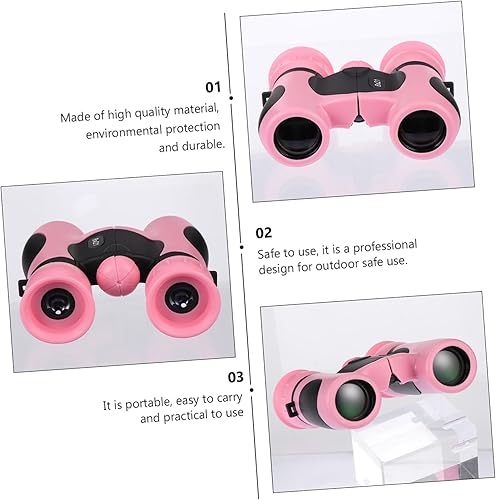 Miniatura 6 de 1pc 8 21 Binoculars Portable Binocular Portable Telescope Sightseeing Telescope Hiking Binocular Rubber Telescope Outdoor Telescope Picnic Binocular