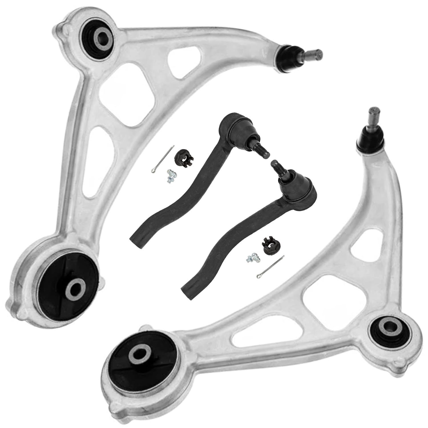 Detroit Axle - 4pc Front End Kit for 2015-2024 Nissan Murano, 2016 2017
