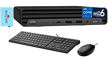 Amazon.com: HP EliteDesk 800 G6 Business Mini Desktop Black