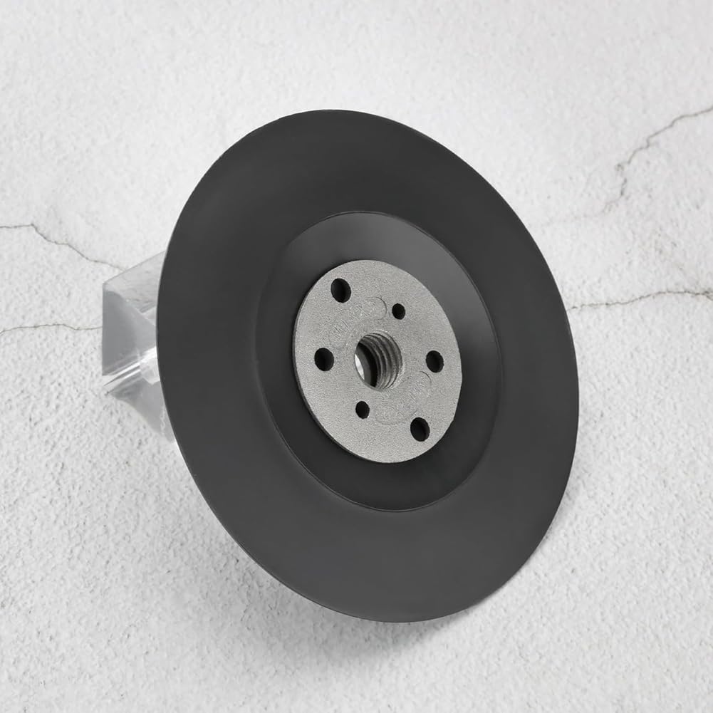 3 cuscinetti di supporto per smerigliatrice angolare in plastica, compatibili con smerigliatrice a disco con filettatura interna M14, diametro 115 mm