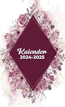 2024-2025 Taschenplaner 12 Monate Taschenkalender, 2 Jahre Monatsplaner, Kleiner Planer f r die Handtasche,... Taschenplaner