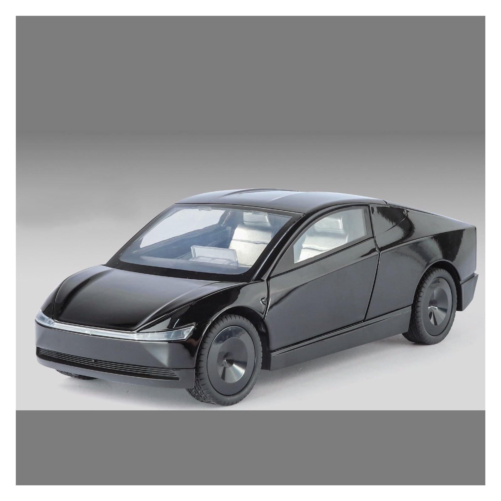 BANKOTO Diecast Car 1:24 For Tesla For Robotaxi Alloy Die Casting Model Car Ornaments Collectible(Gold)