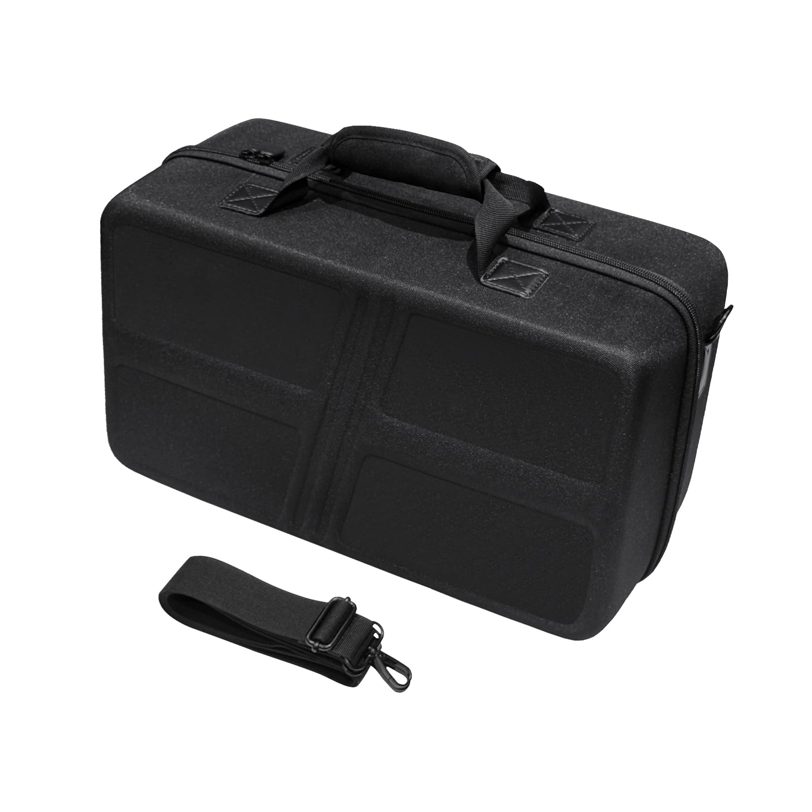 Generico Custodia da trasporto Borsa portatile antiurto Custodia protettiva da viaggio Grande capacità per PS5 pro Borsa a tracolla Console Controller Accessori