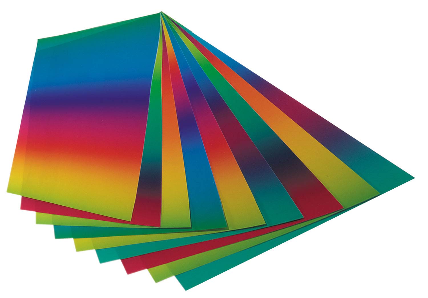 Folia Bringmann 765 Coloured Paper, Tissue Paper & Files Rainbow Paper Honeycomb Paper 10 Sheets