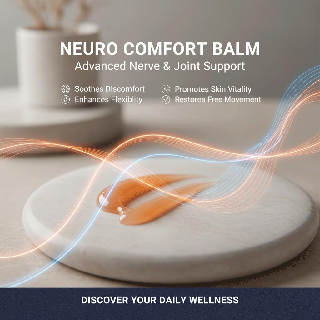 Nerve Relief Balm,Muscle and Joint Balm, Joint & Muscle Soothing Cream with Arnica Oil, Camphor Blue & Chamomile Extract | Herbal Cooling Ointment for Daily Body Comfort & Care — Amazon image 2