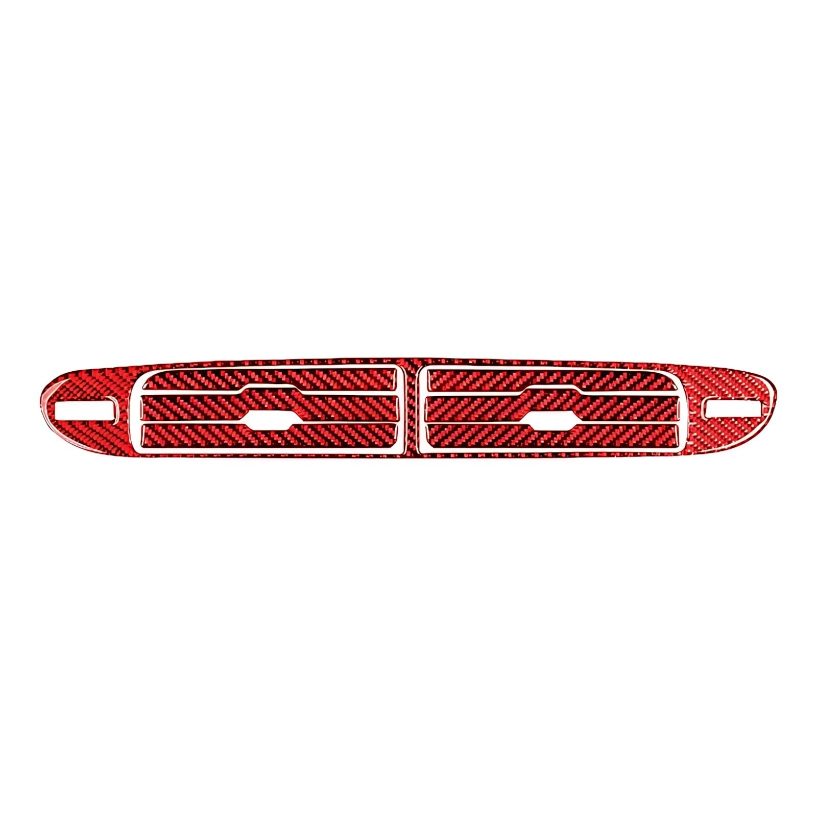 Dashboard Trim Air Vent Compatible with Chevrolet for Camaro 2010-2015 Car Center Air Vent Trim Frame Air Outlet Decorative Cover Sticker