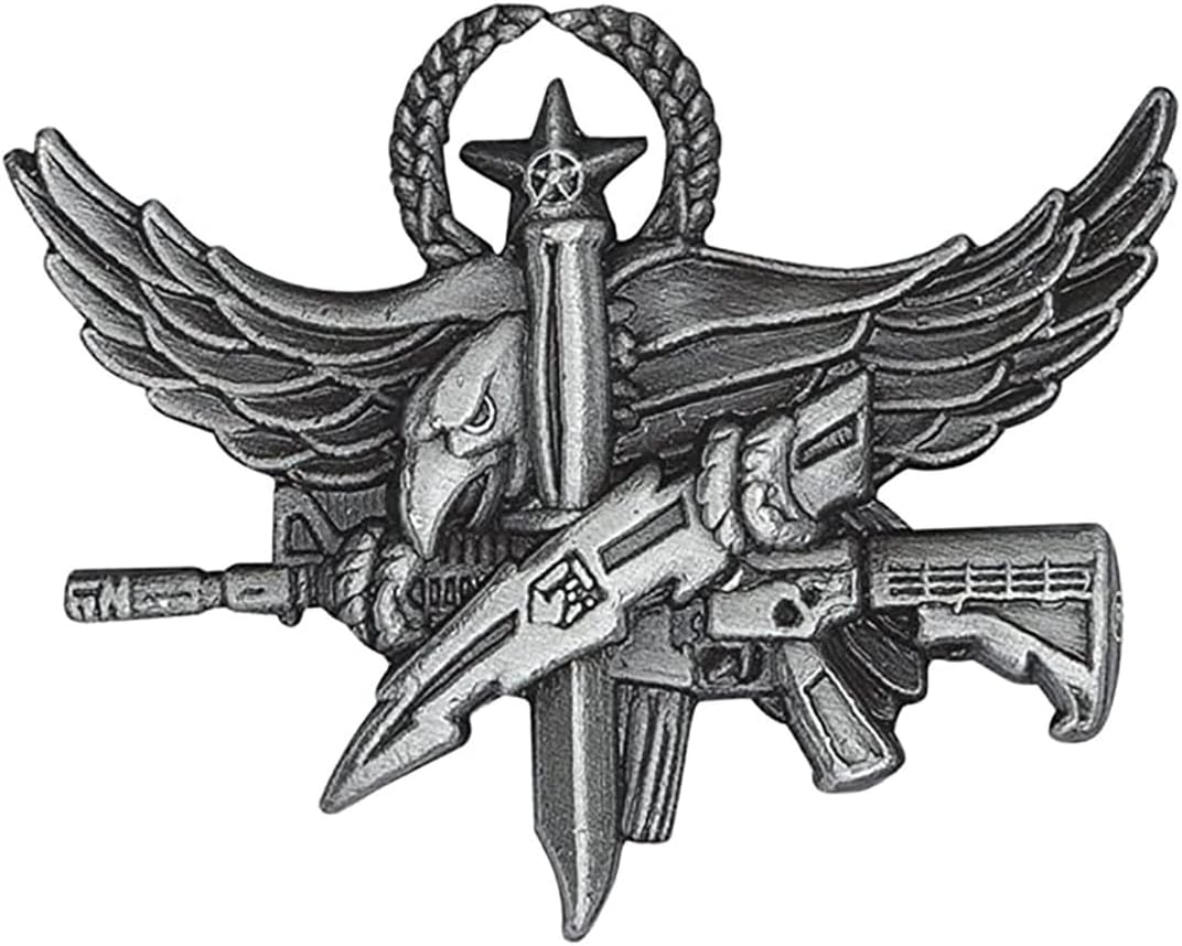 Hero's Pride SWAT Operator Insignia, Center Mass Qualification Pin, Clutch Back, 1-1/2 x 1"