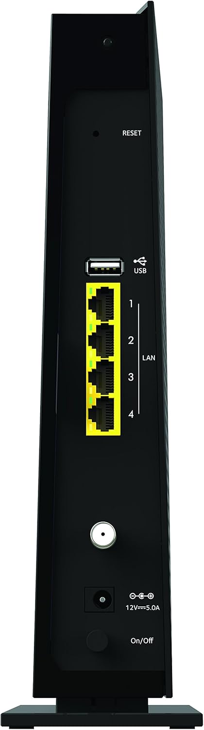 Tесh Dеаlѕ 🔥 NETGEAR C6300-100NAS AC1750 (16x4) DOCSIS 3.0 WiFi Cable Modem Router Combo (C6300) Certified for Xfinity from Comcast, Spectrum, Cox, Cablevision & more,Black (Packaging may vary)