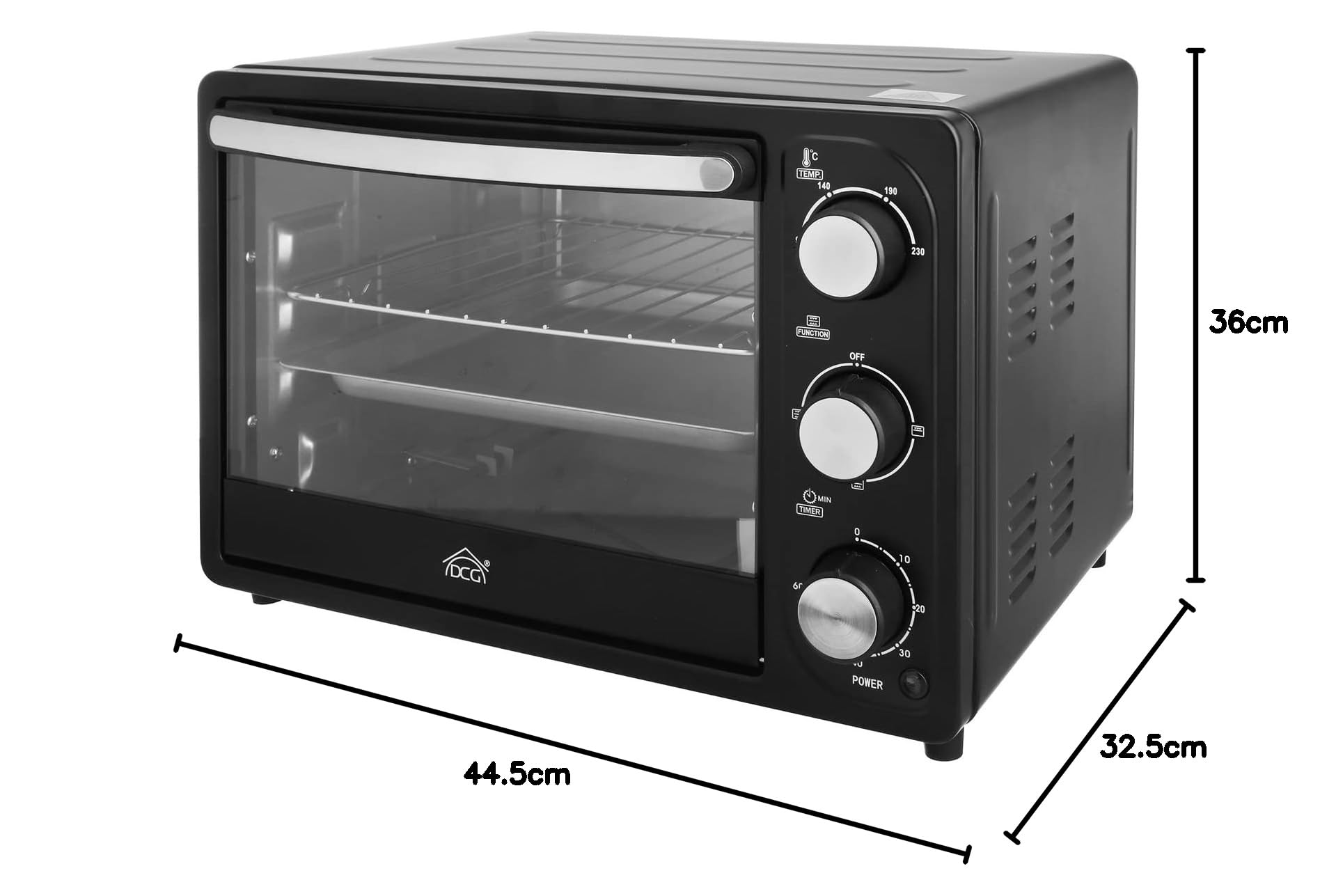 de longhi EO 20792 Forno elettrico multifunzione con 7 funzioni di cottura e capacità di 20 litri