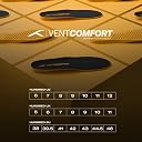 Hundred VentComfort Performance Insoles | HoneyComb Ventilation | Odourless |Shock Absorption Cushioning | Personalized Comfort for Any Shoe | Unisex | 1 Pair (9.5 UK / 10 UK) gallery image