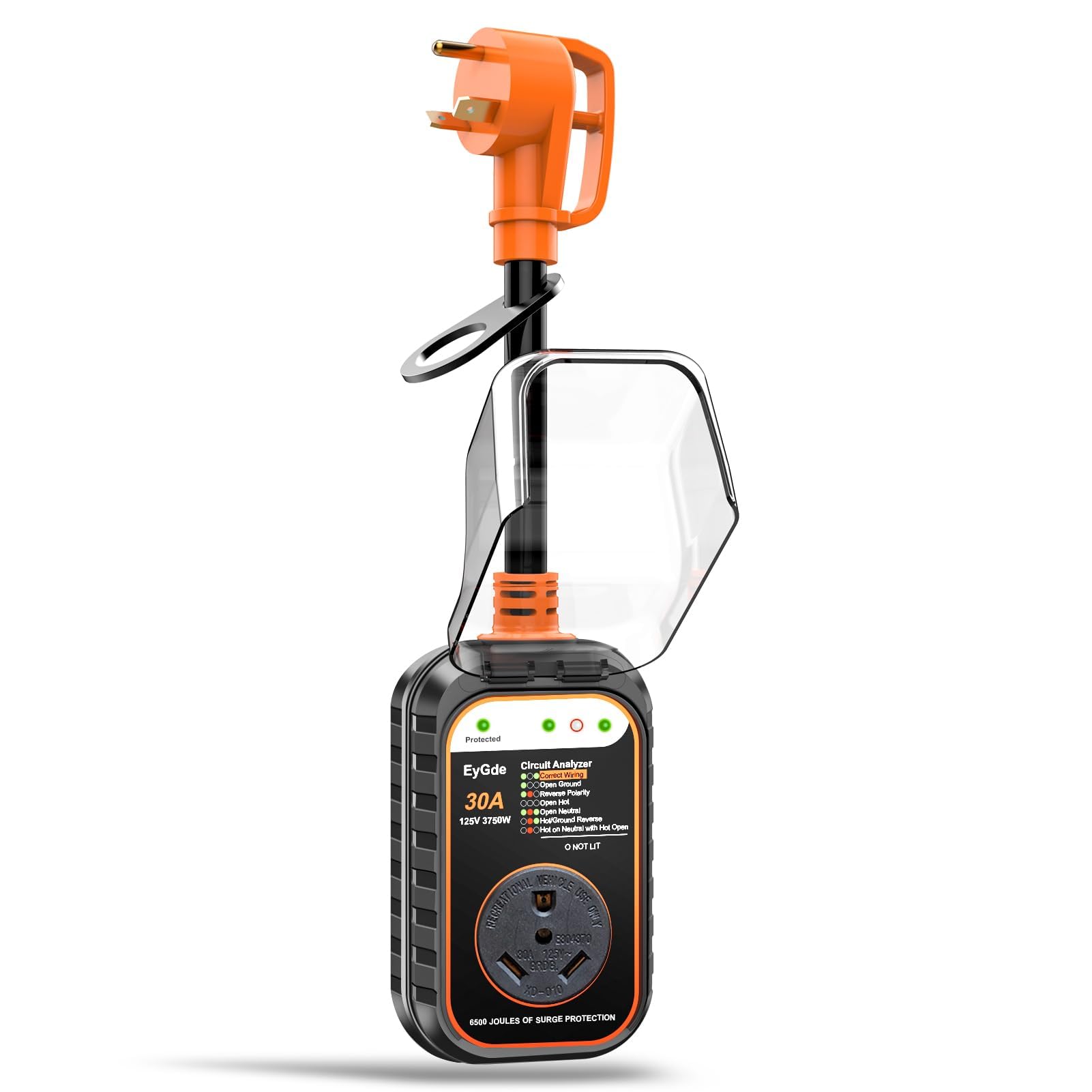 EyGde RV Surge Protector 50 Amp - Analyseur de