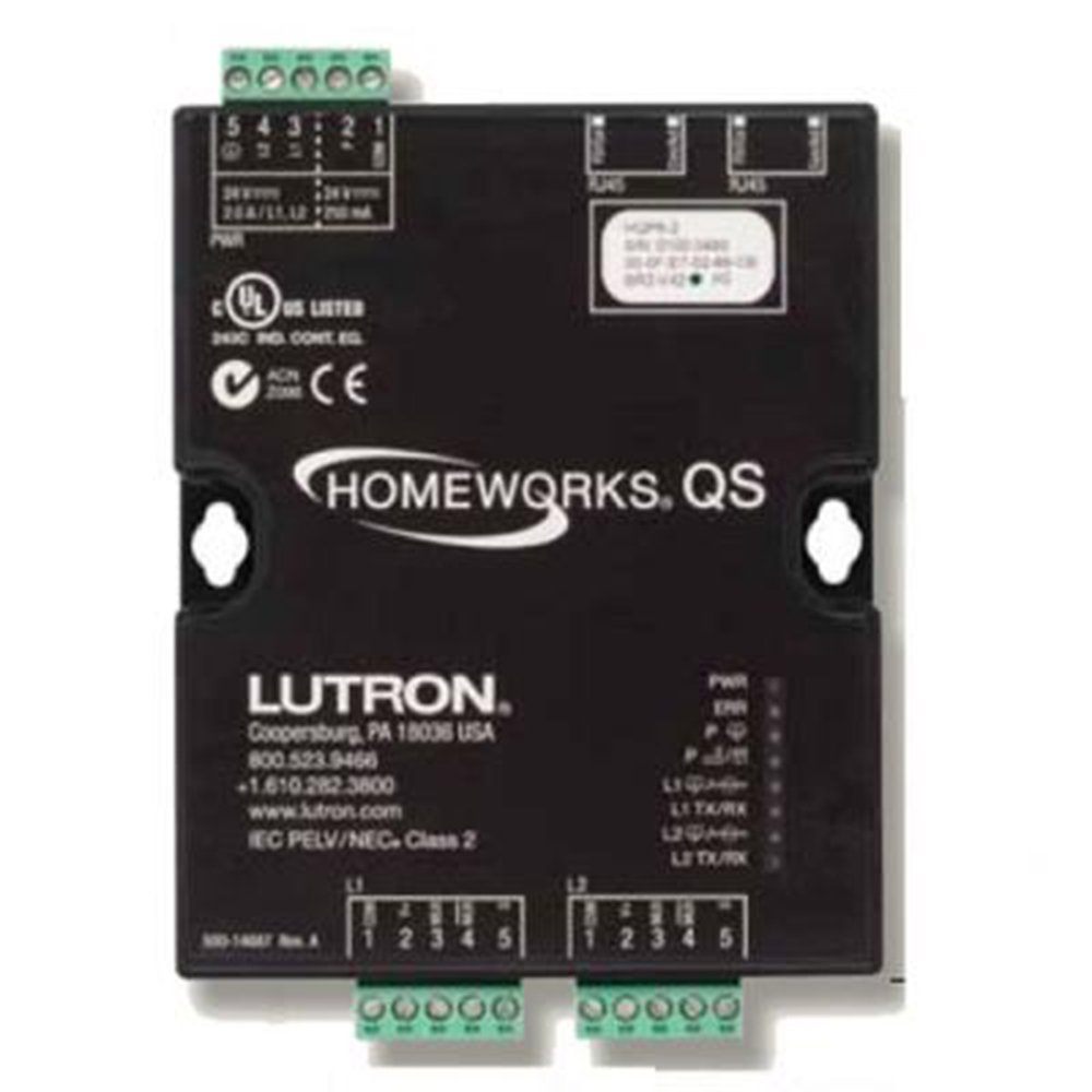 Homeworks Rp0426 Lutron HQP6-2 - Homeworks P6 2 Link Processor CE User Manual