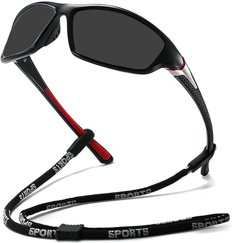 Miniatura 7 de willochra Gafas de sol polarizadas de lente completa envolventes para hombres y mujeres, ciclismo, conducción, lectores deportivos