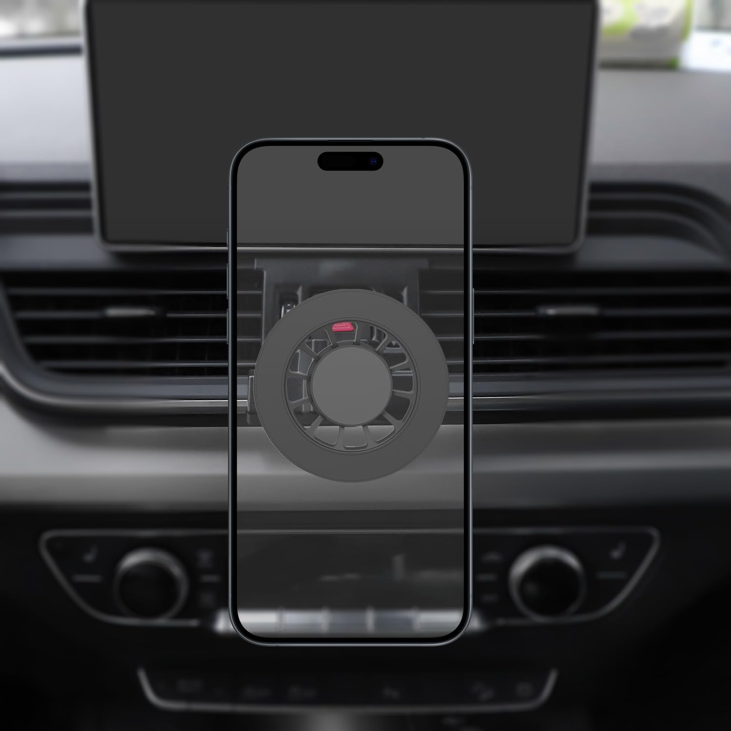 CLEC for Q5 Car Phone Holder Mount for Magsafe,for Audi Q5 2018-2024 [Super-Strong Magnet] 360°Adjustable Car Phone Holder Magnetic for iPhone 17/16/15/14/13/12 Series & All Smartphones