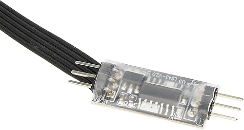 Miniatura 2 de MEUS Racing Línea de control de dirección de cuatro ruedas 4WS con placa de control y líneas de servocontrol, adecuada para 4WS RC Crawler Car