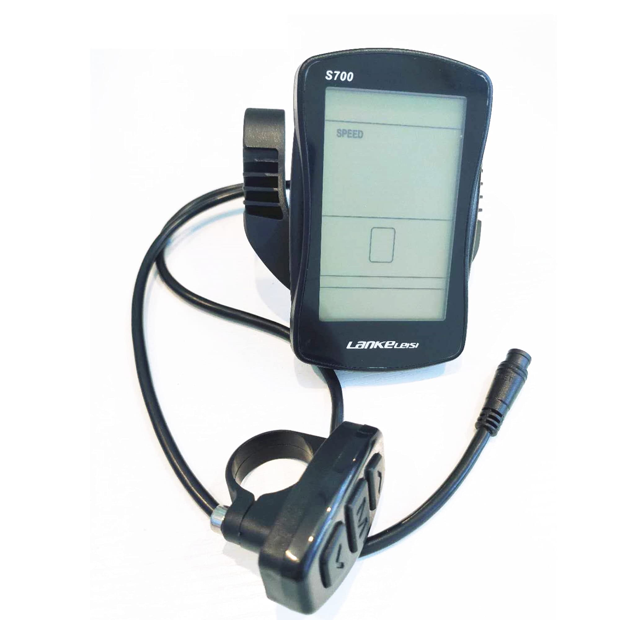 LANKELEISI Ordinateur de vélo pour T750Plus, Ordinateur Intelligent, écran LCD