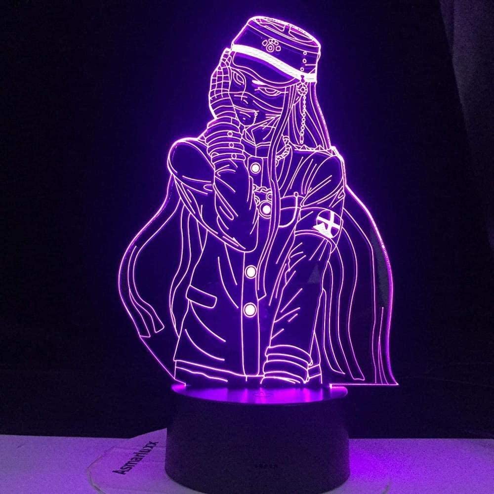 althiqahkey 3D Lamp Nightlight Korekiyo Shinguji Figure Game Lamp Danganronpa V3 Friends Surprise Birthday Gifts 16 Colors