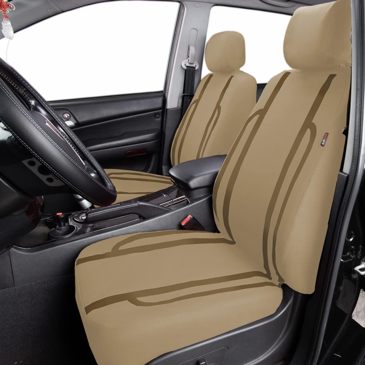 Flying Banner car seat Covers Set Front Rear Breathable Sport Fashion Rear Bench Split 40/60 50/50 60/40