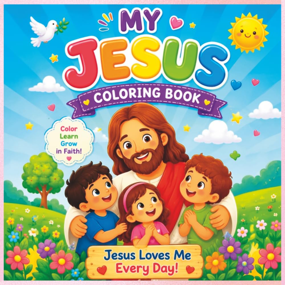My Jesus Coloring Book: A Coloring Book for Kids