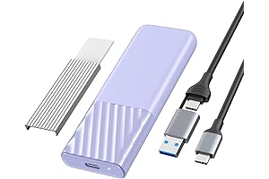 QWIIZLAB M.2 NVMe SSD Enclosure: Unparalleled Portability for Your M.2 Drive