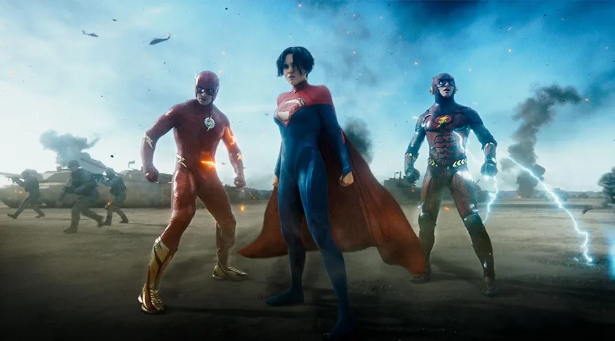 Amazon.com: Flash, The (4KUHD) [4K UHD] : Ezra Miller, Sasha