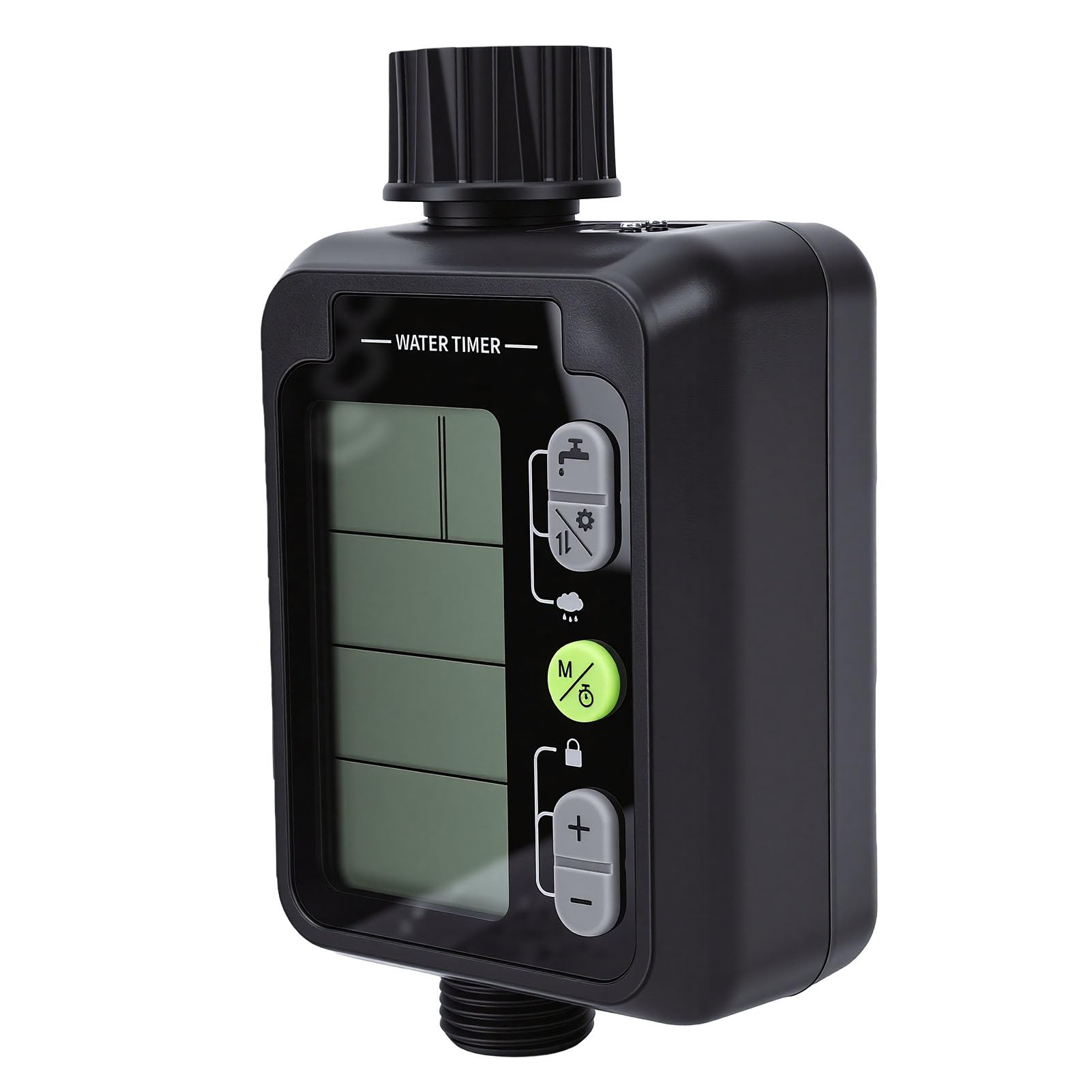 Matybobe Timer Acqua Impermeabile Display LCD con 9 Modalità Indipendenti
