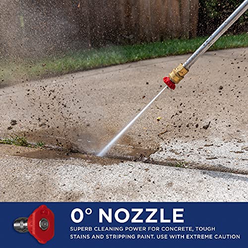 Westinghouse Wpx2700 Gas Pressure Washer, 2700 Psi And 2.3 Max Gpm, Onboard Soap Tank, Spray Gun And Wand, 4 Nozzle Set, Carb Compliant, For Cars/Fences/Driveways/Homes/Patios/Furniture #TOP5