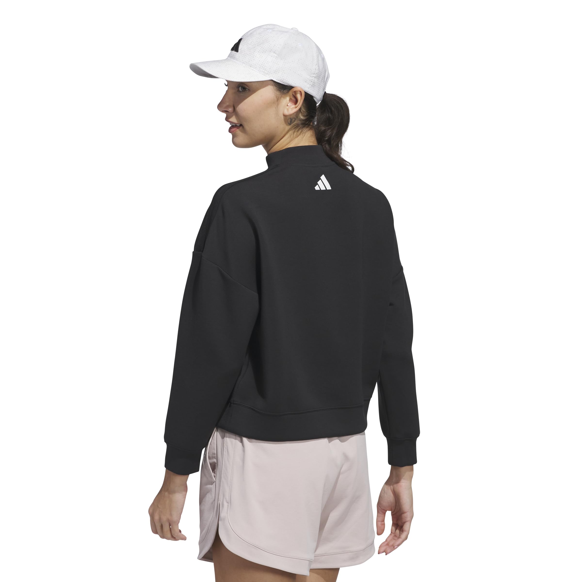 adidas Damski sweter Beyond Spacer Mock Layering Top (5 sztuk), Czarny, S