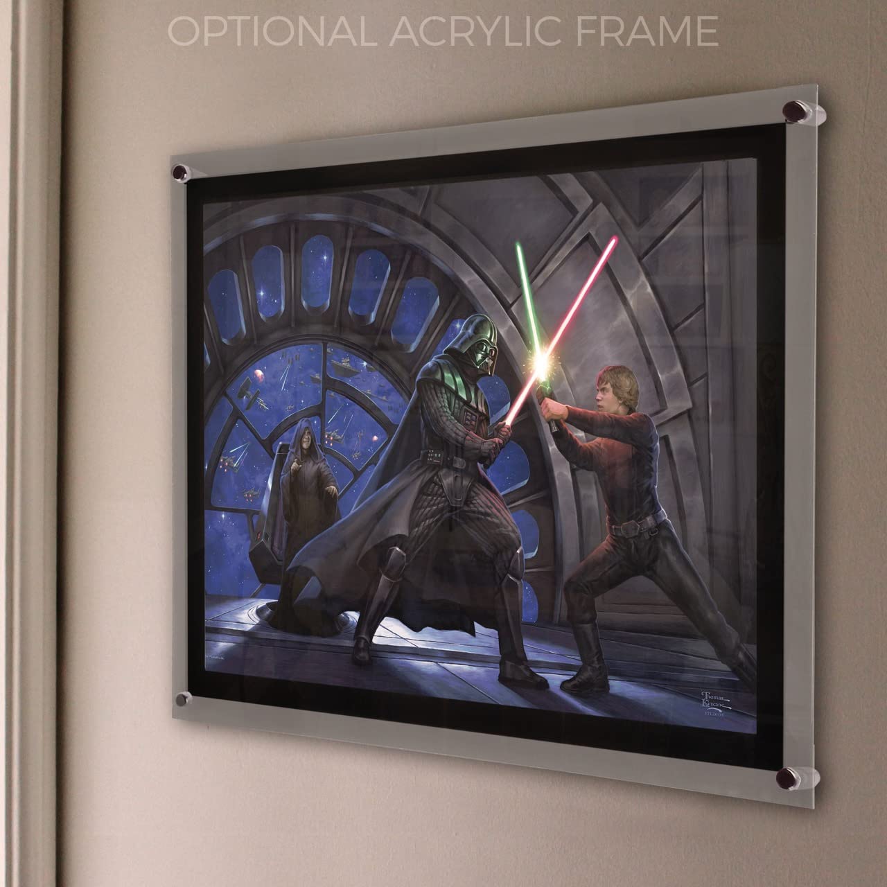 Amazon.com: MIGHTYPRINT Star Wars – A Son's Destiny – Luke