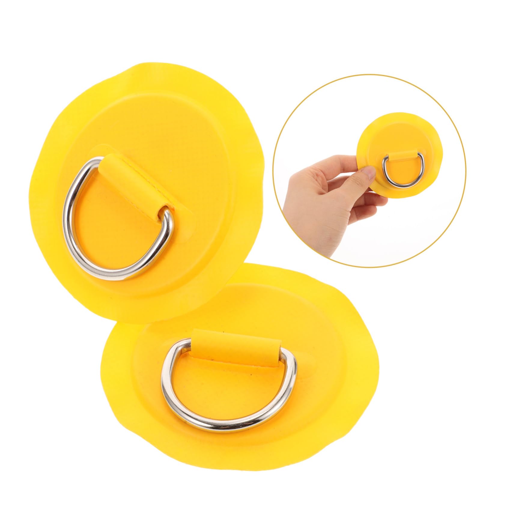 10stücke Kayak D-förmige Schnallen Aus Edelstahl Elastische Seilbefestigungen Für Kajak Und Kanufittings Für Stabilen Halt Und Einfache Installation
