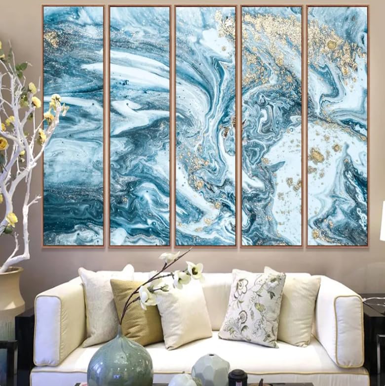 Papier peint mural pour salon style marbre moderne comme arrière-plan de canapé