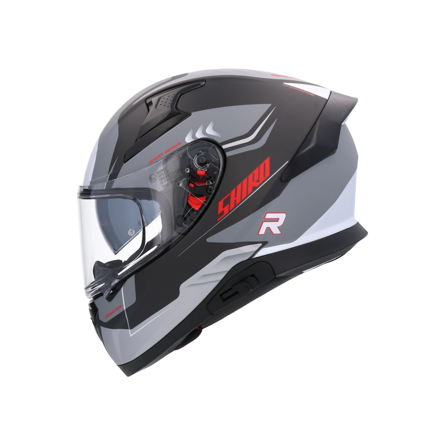 BI ESSE Casco da moto integrale in fibra di carbonio con visiera parasole Casco da moto per uomini e donne Casco da equitazione alla moda, casco da moto off-road per adolescenti